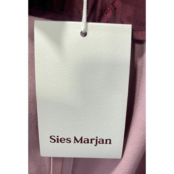 Sies Marjan Molly Wool Canvas Oversized Blazer - Picture 10 of 11